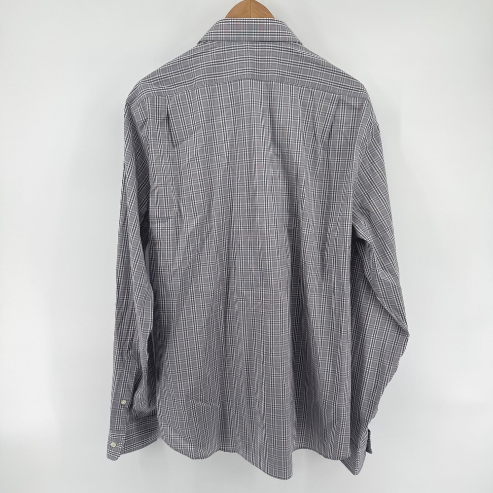 Lauren Ralph Lauren Mens XL Slim Fit Performance Stretch Plaid Dress Shirt NWT - Picture 7 of 10